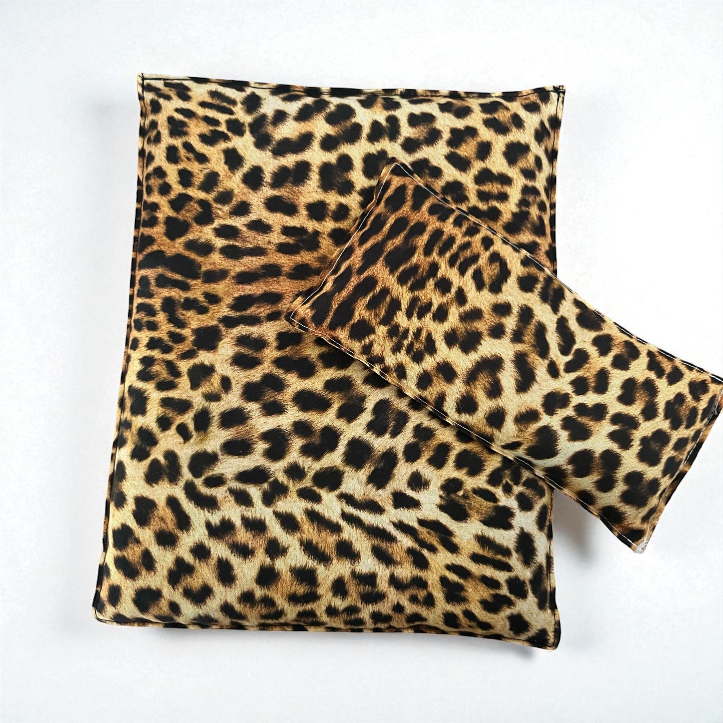 Leopard Print Original & Mini Bundle Wheat Bag