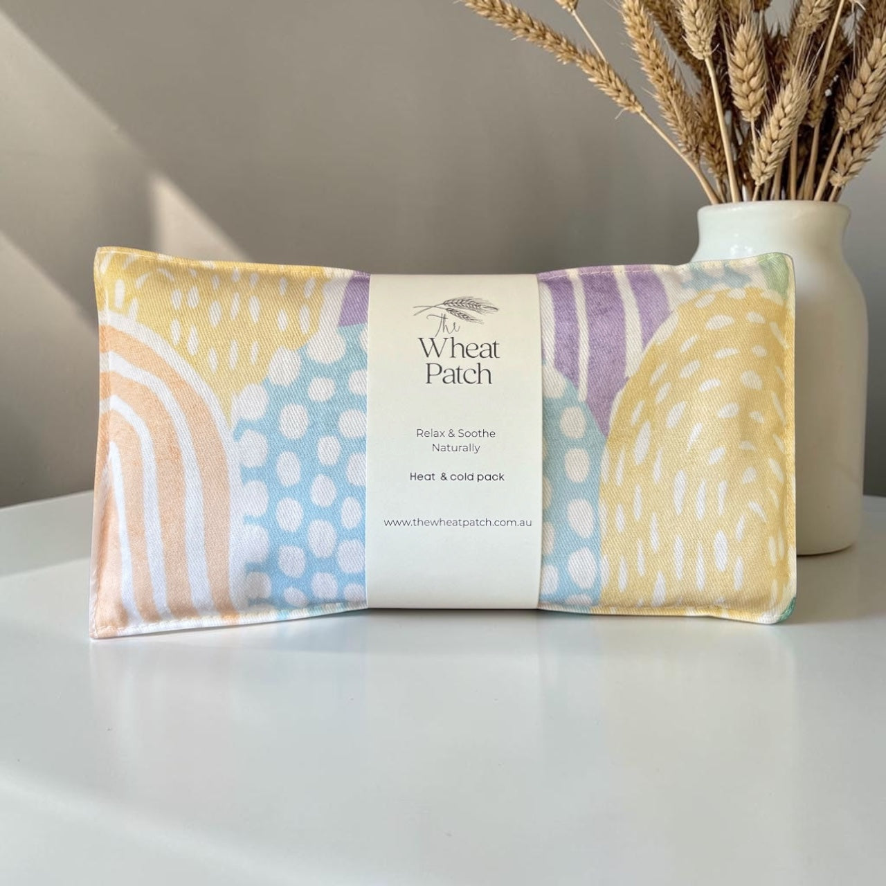 Small Rainbow Wheat Bag