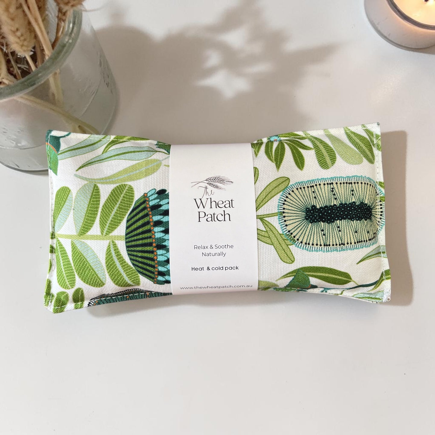 Small Native Flowers Wheat Bag
