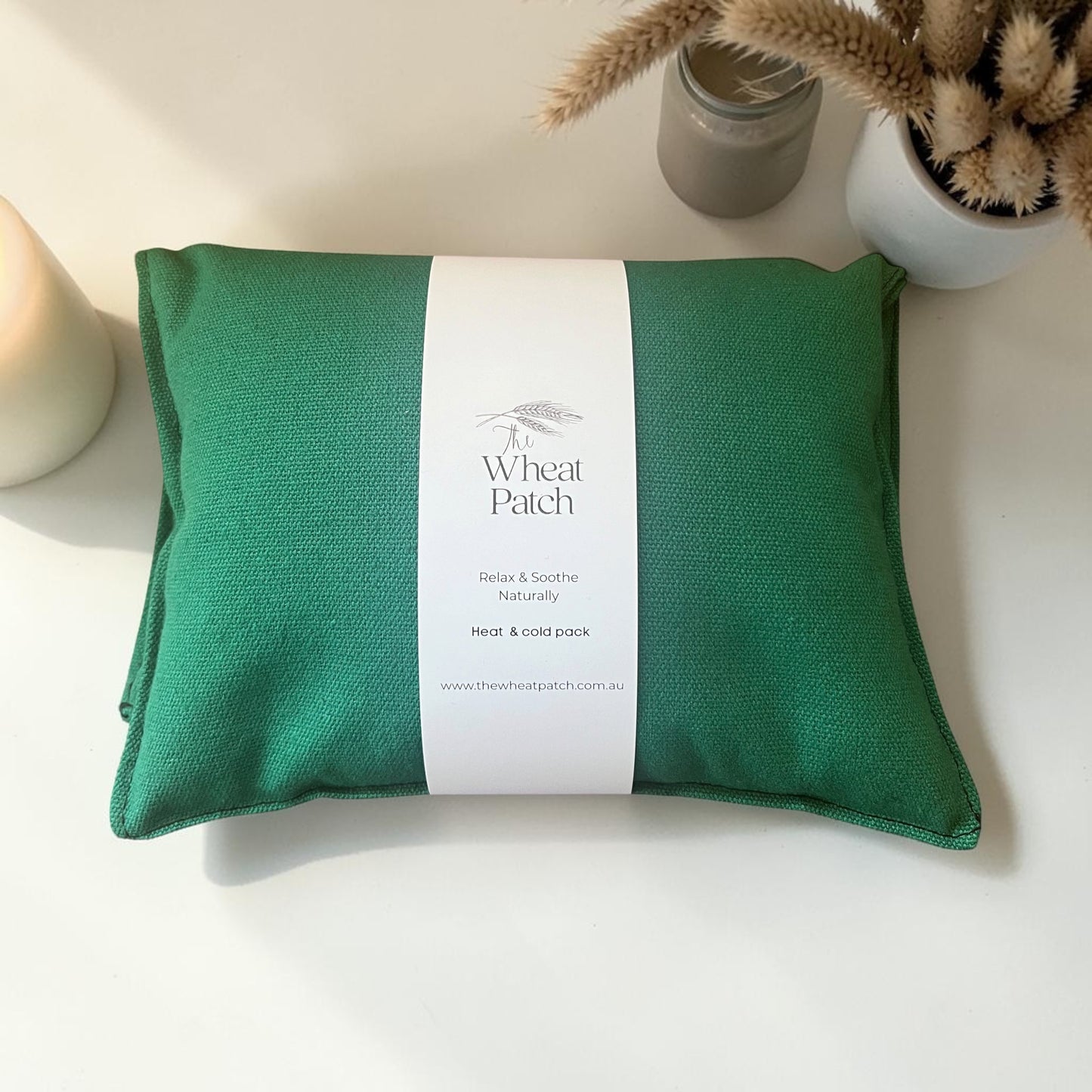 Forest Green Wheat Bag