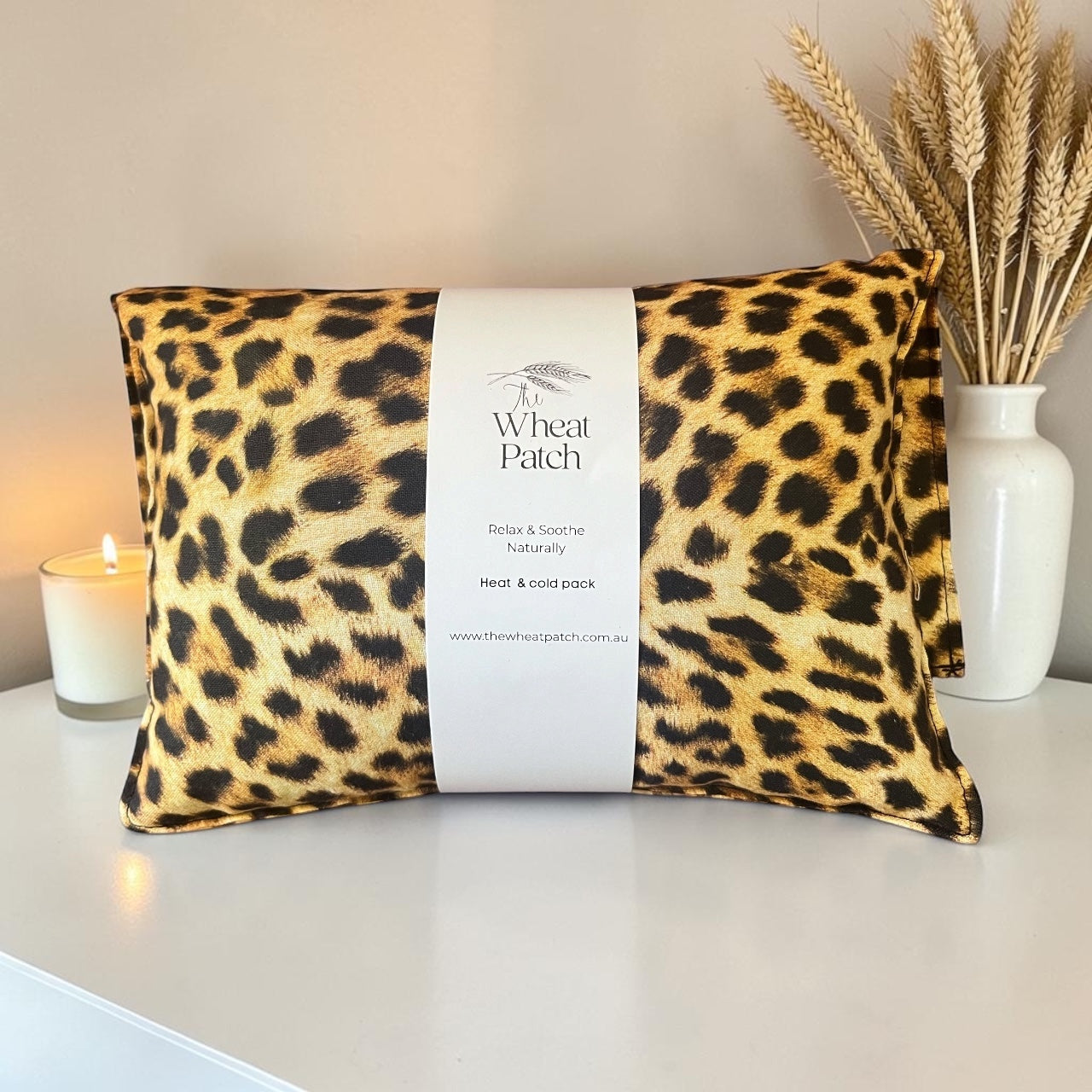 Leopard Print Wheat Bag
