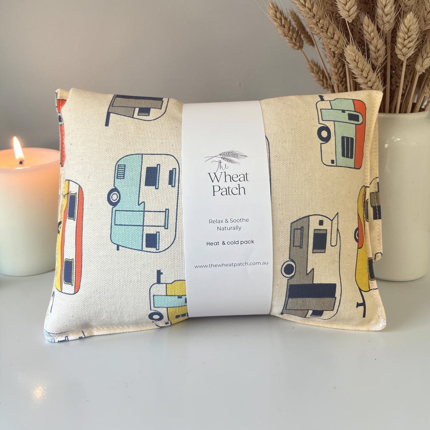 Retro Caravan Wheat Bag