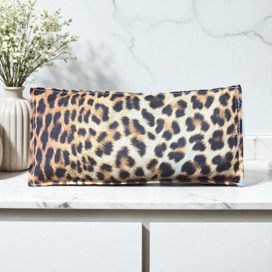 Mini Leopard Print Wheat Bag