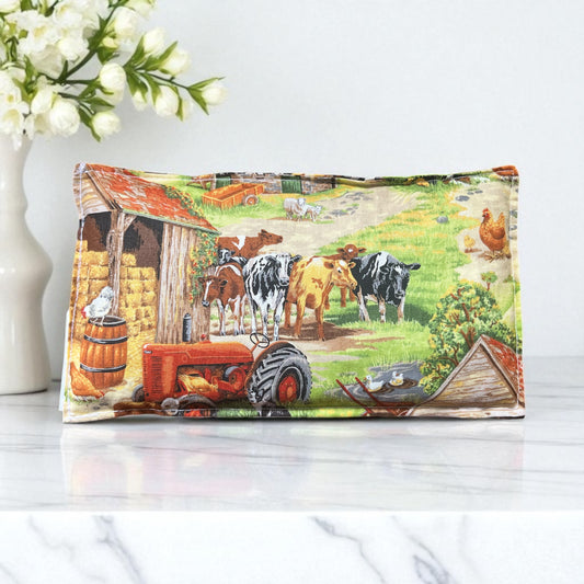 Mini Farm Scene Wheat Bag