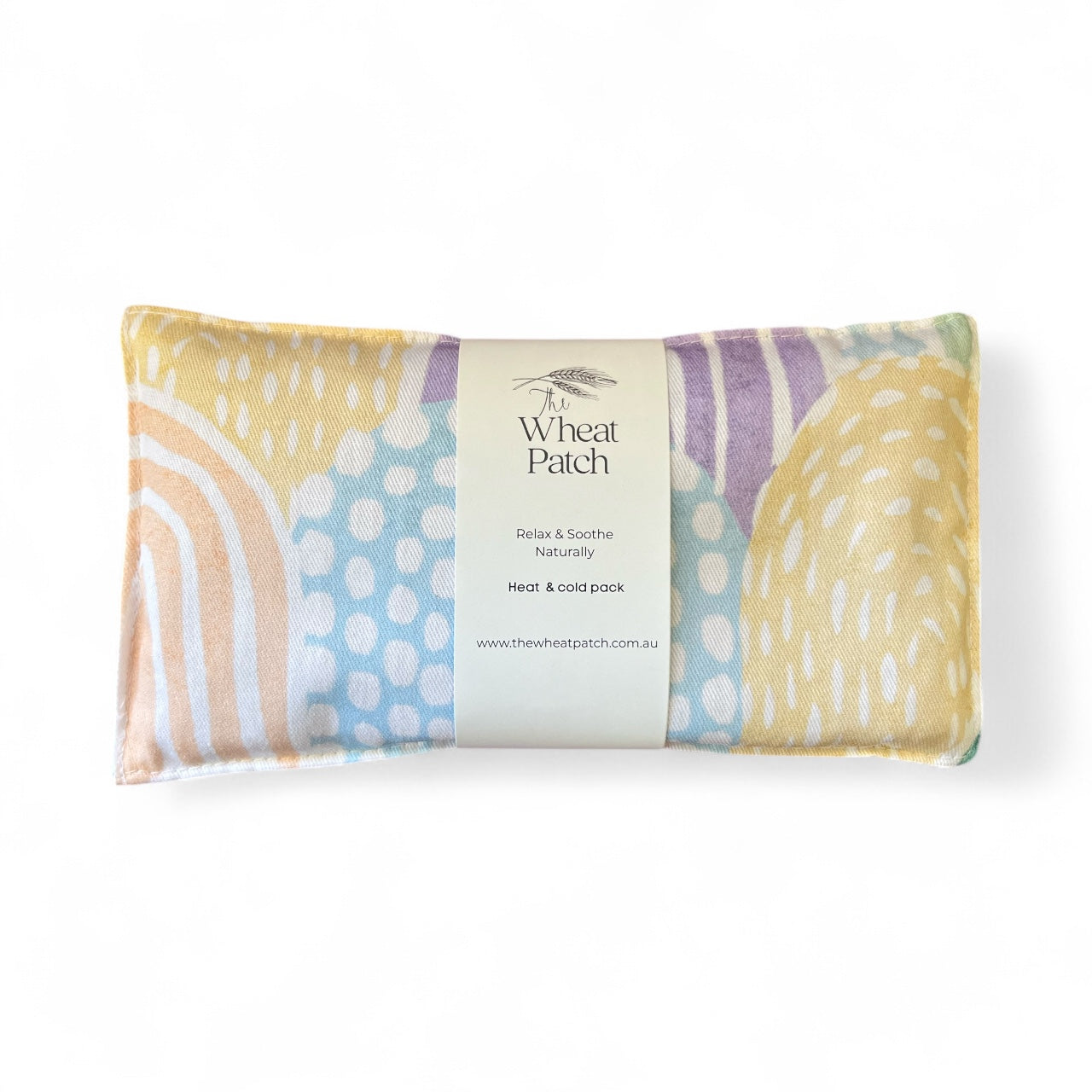 Small  Rainbow Wheat Bag