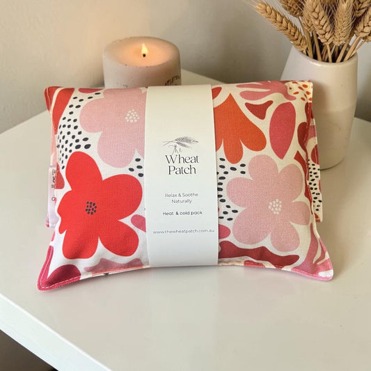 Pink & Red Daisy Wheat Bag
