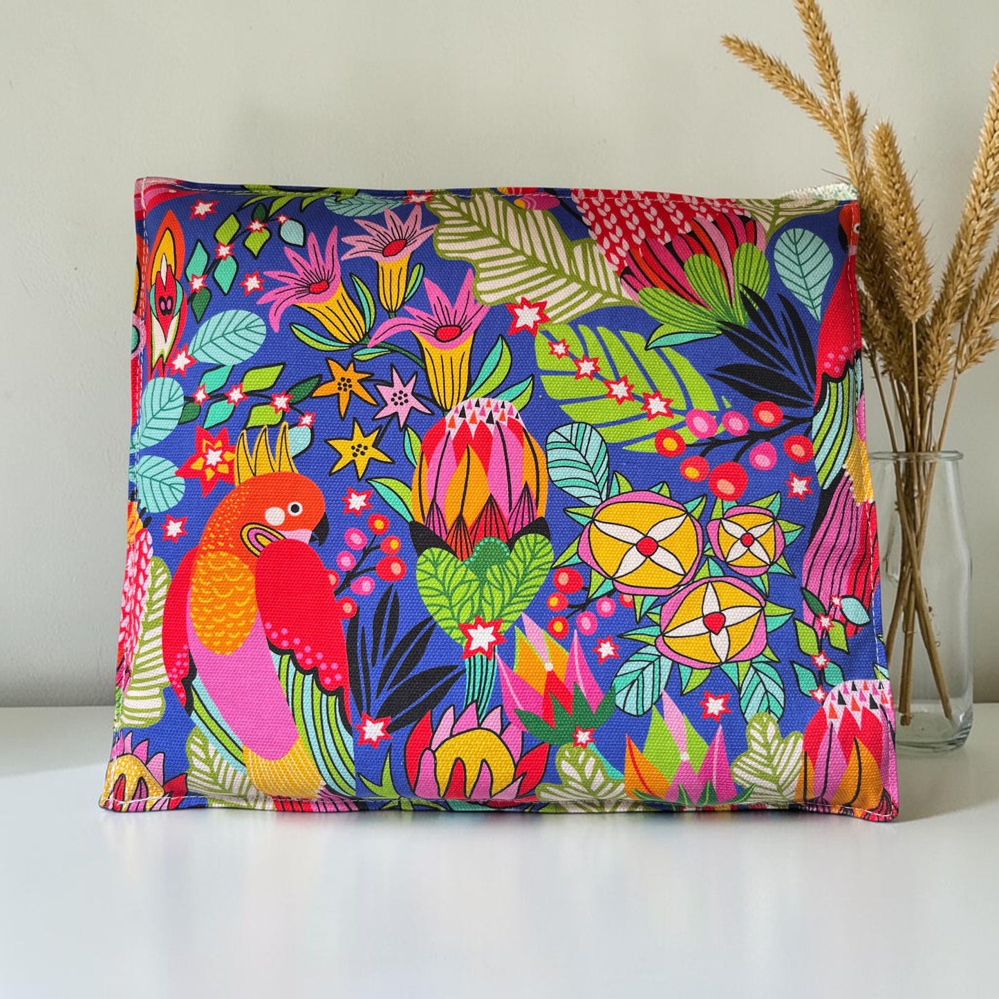 Colorful Parrot Wheat Bag