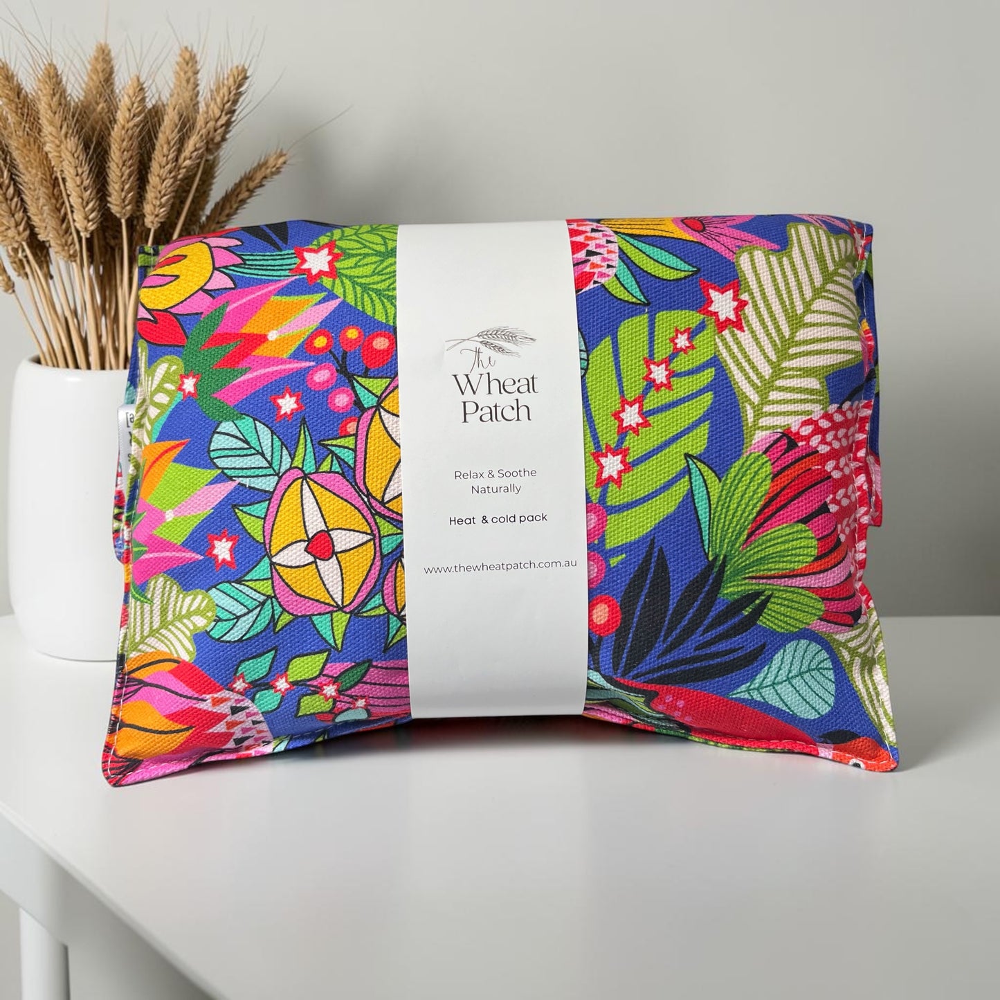 Colorful Parrot Wheat Bag