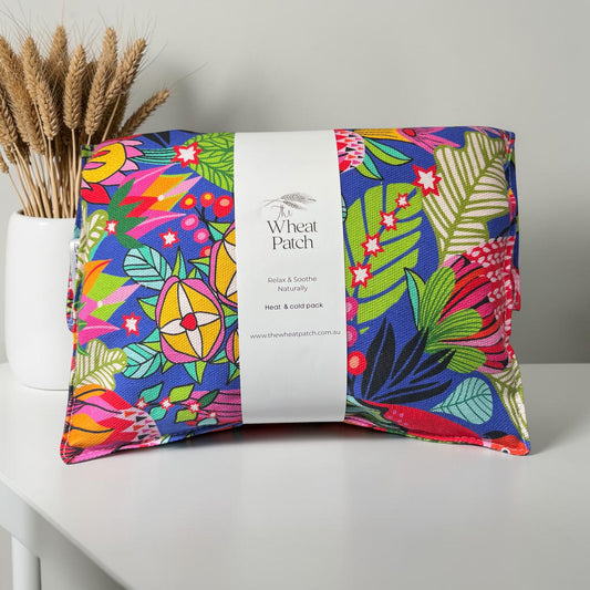 Colorful Parrot Wheat Bag