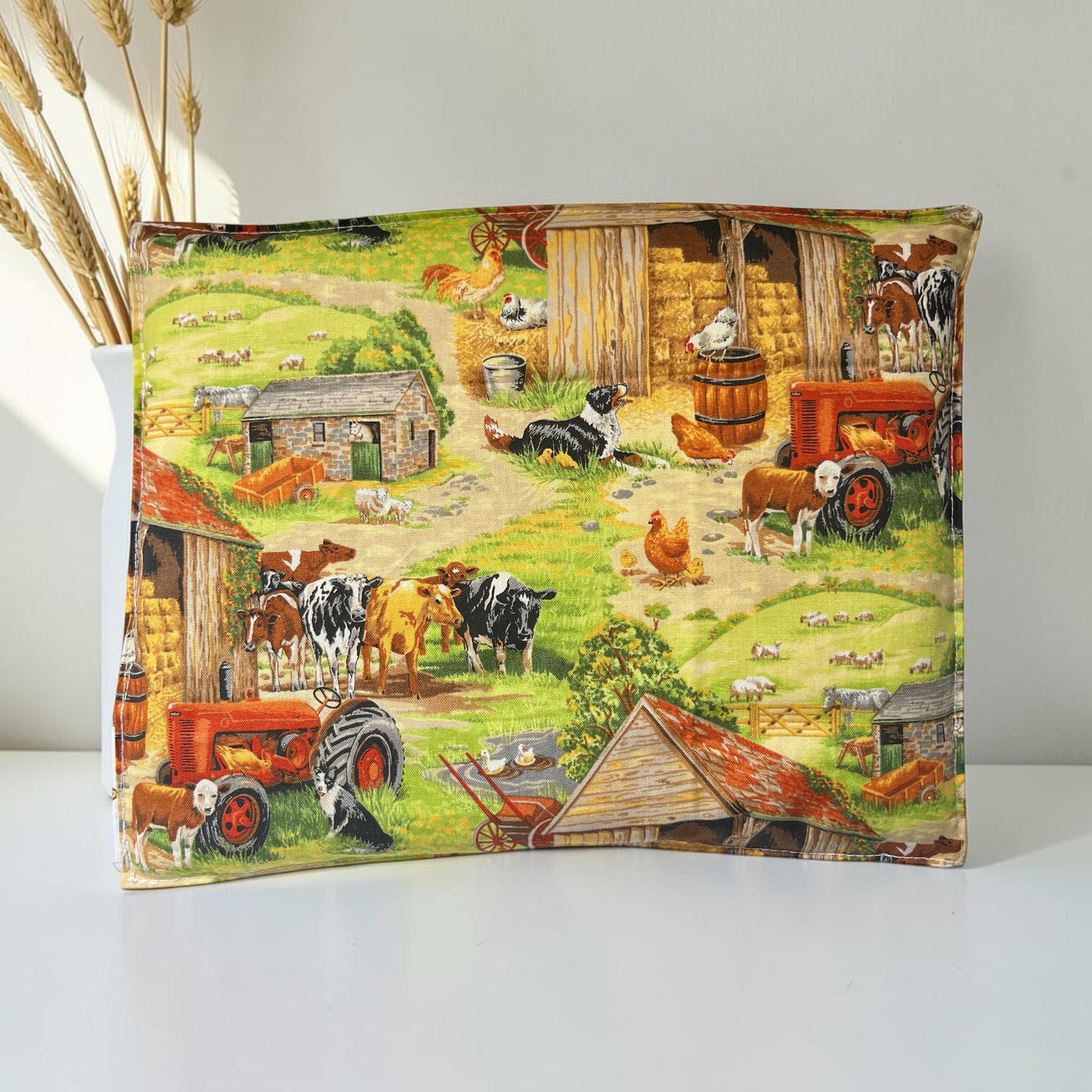 Farm Scene Wheat Bag