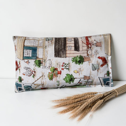 Small Country Farm Wheat Bag