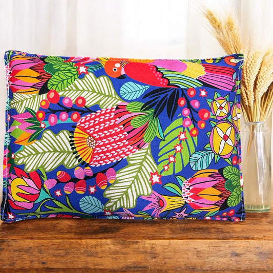 Colourful Parrot Wheat Bag